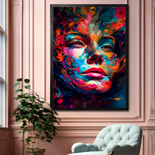 Quadro Decorativo Colorido