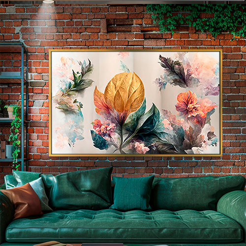 Quadro Decorativo Florais