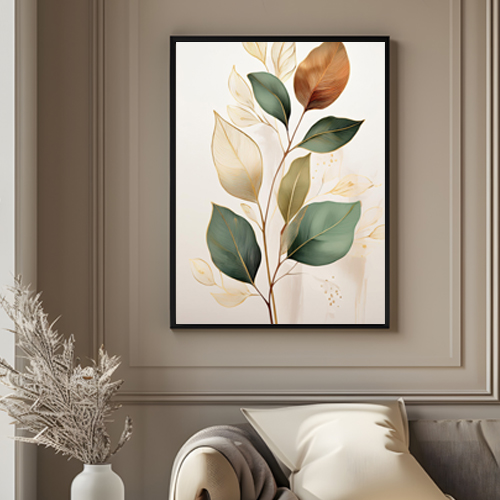 Quadro Decorativo Folhas