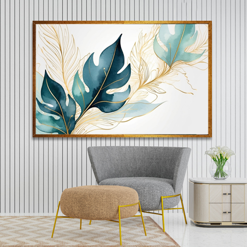 Quadro Natureza Folhas