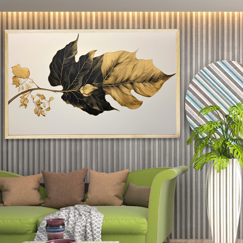 Quadro Natureza Folhas
